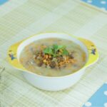 Cháo thịt bò khoai tây