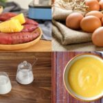 Cháo trứng gà khoai lang và sữa tươi cho bé tập ăn dặm