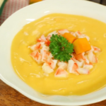 Súp sữa bí đỏ cho bé 6 tháng ăn dặm